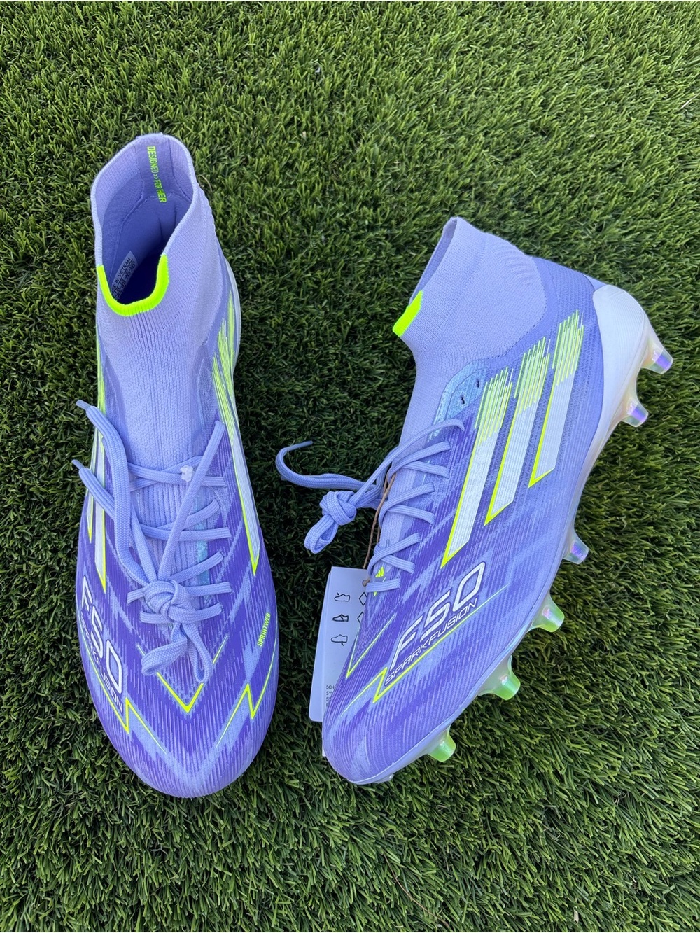 Adidas F50 SparkFusion Elite “Radiant Blaze Pack” Women’s Soccer Cleats 8